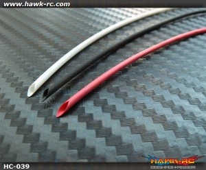 Micro size wire Shrinkage Wrap Φ1.0mm>Φ0.6mm (150mm B/R/W 3pcs)